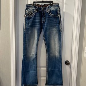 Rock Revival Mannix Boot Stretch. 34” inseam